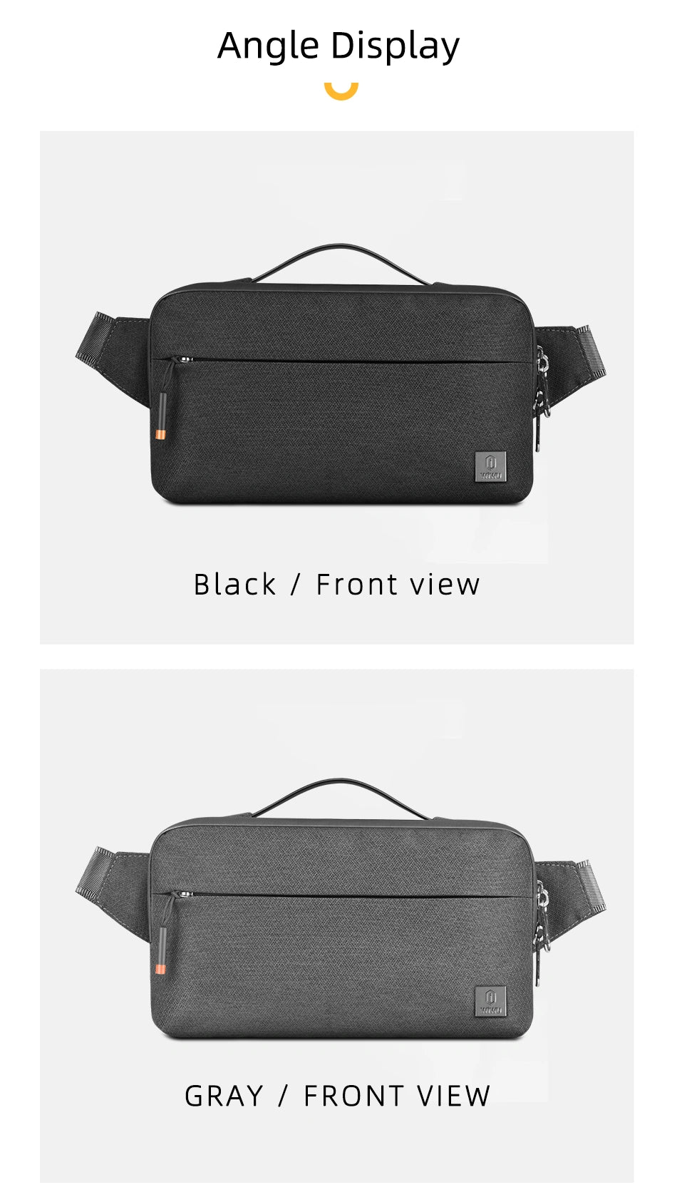 WIWU Alpha Crossbody Bag | Gray