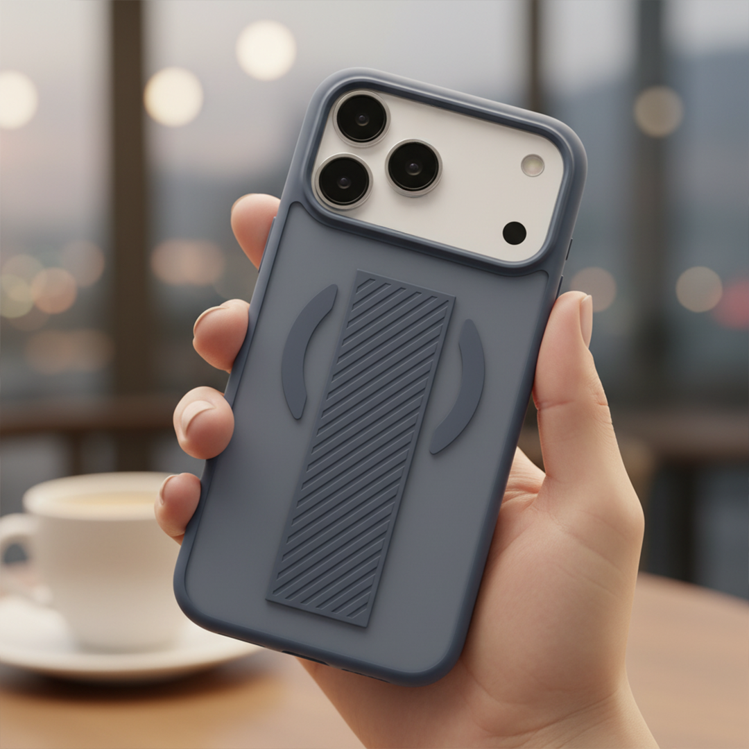 LZEL MagMatte Band Case for iPhone 17 Pro Max | Blue