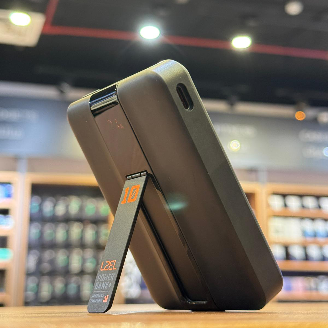 LZEL ZenoFlex MaxCharge 5000mAh Wireless Charging Power Bank | Navy Blue