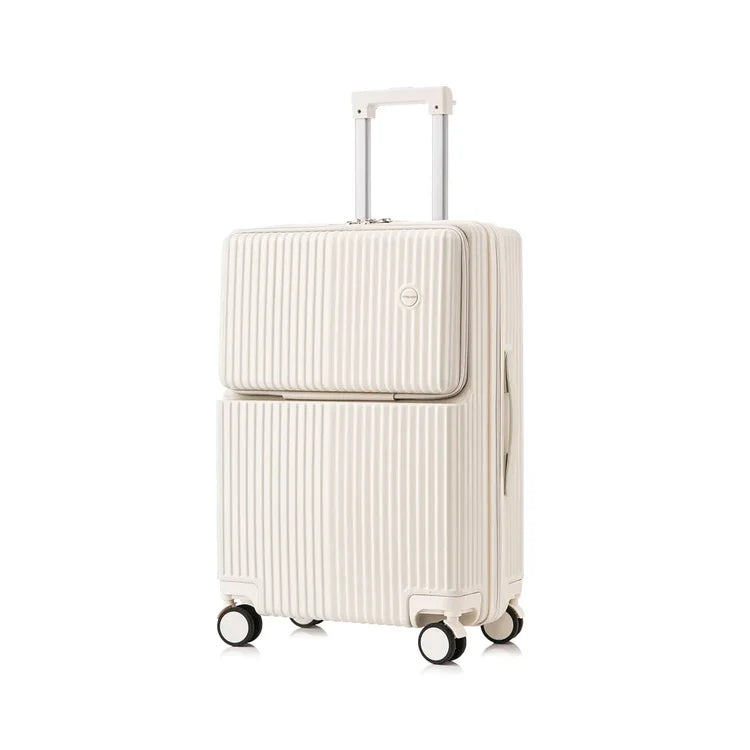 90 Percent 4 Wheels Abs Aluminum Frame 20 Inch Suitcase
