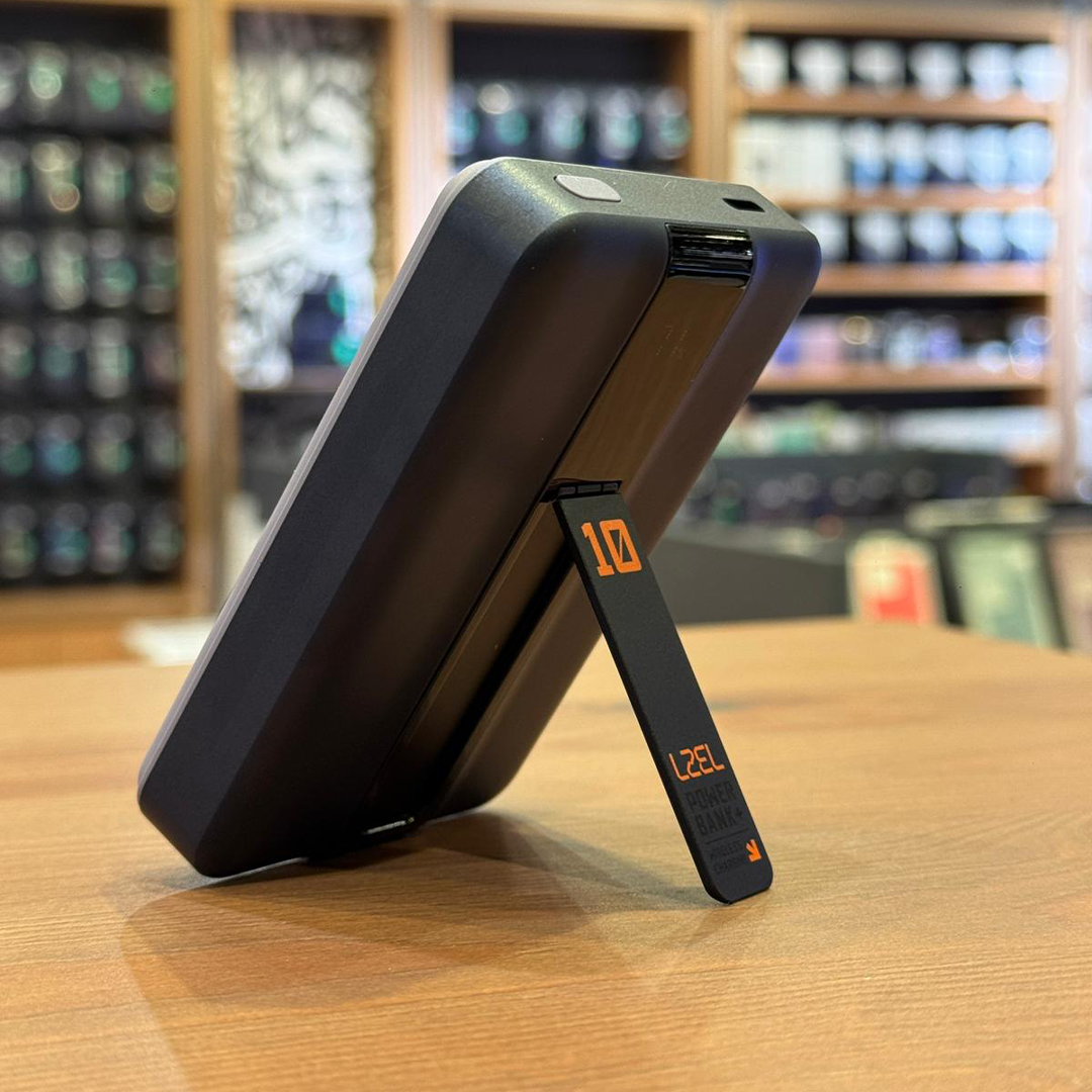 LZEL ZenoFlex MaxCharge 5000mAh Wireless Charging Power Bank | Navy Blue