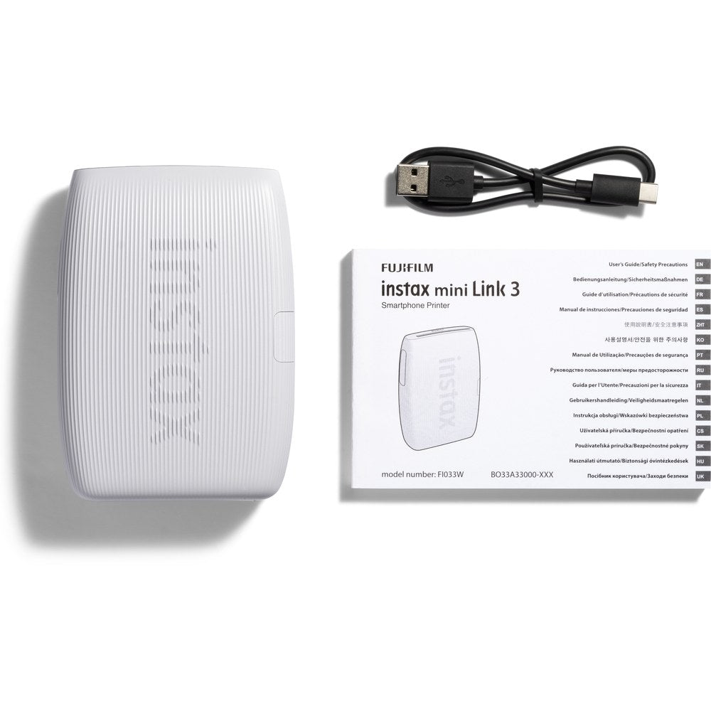 Instax Mini Link3 Printer C White Ex D