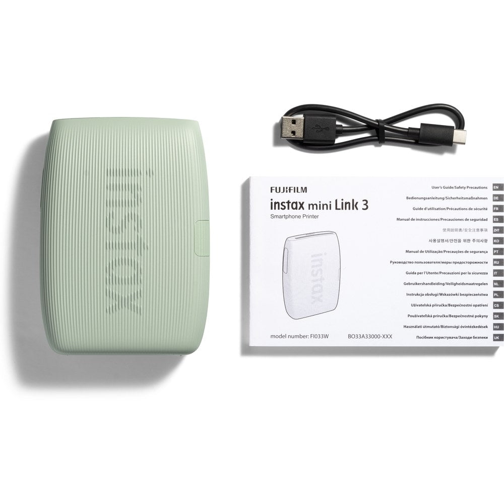 Instax Mini Link3 Printer S Green Ex D