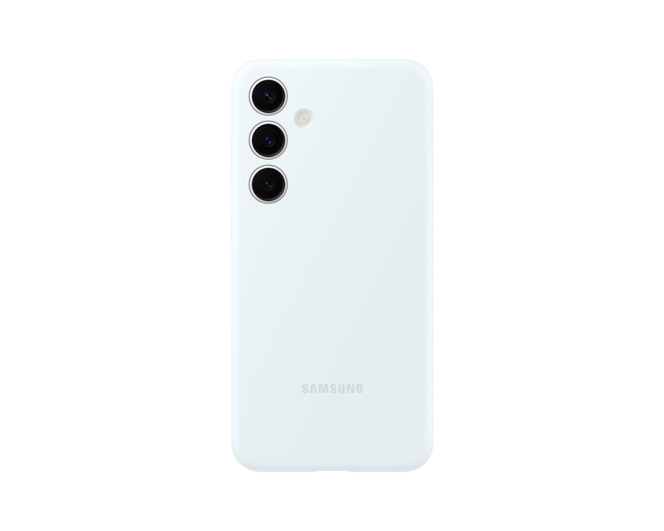 كڤر حماية سيليكون لهاتف سامسونج Galaxy S24 Plus|أبيض