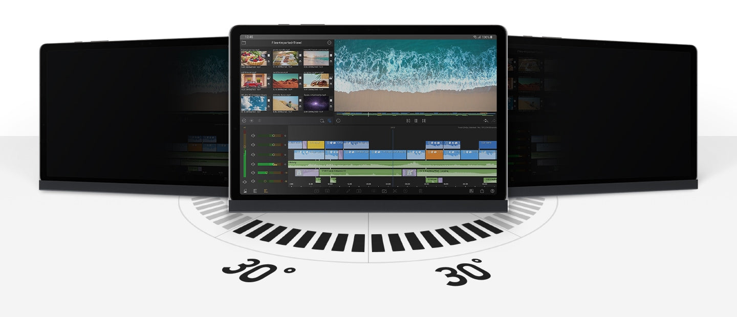 حماية شاشة من سامسونج لهاتف Galaxy Tab S9 للخصوصية