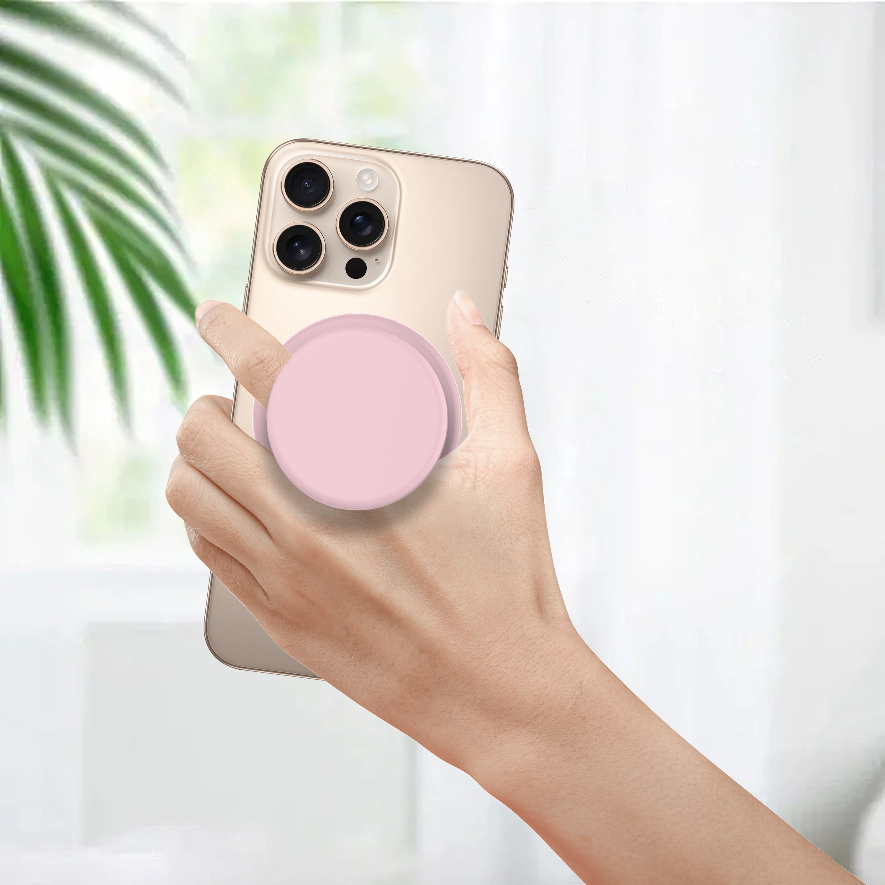 LZEL GripLoop Pop Series – Magnetic Finger Pop Holder & Stand | Pink