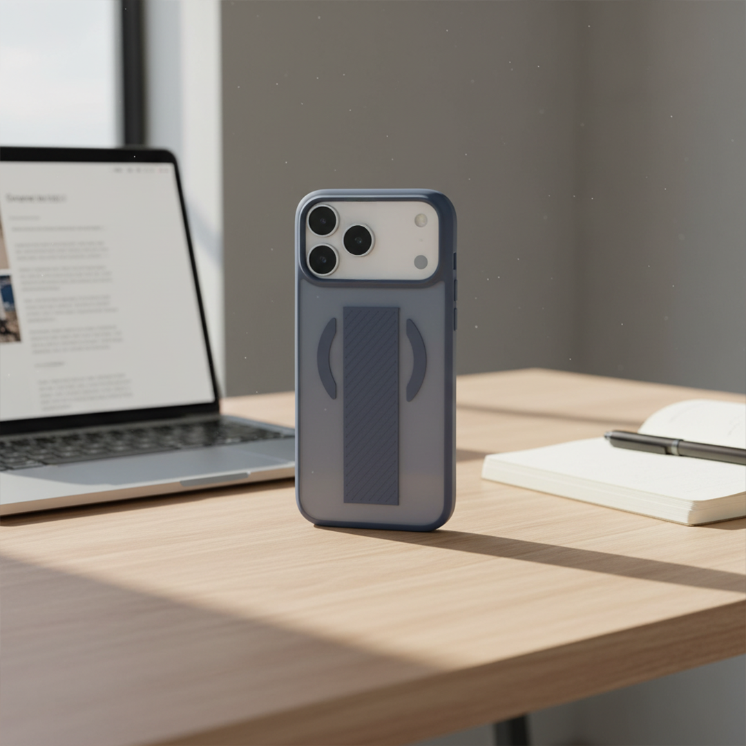 LZEL MagMatte Band Case for iPhone 17 Pro Max | Blue