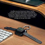 بطارية شحن متنقلة صغيرة لاسلكية للساعة من أسلي جلوبال سعة 1200 مللي أمبير | أبيض