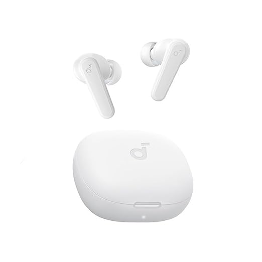 سماعات Anker Soundcore R50i لاسلكية حقيقية – صوت قوي وتشغيل حتى 30 ساعة | أبيض