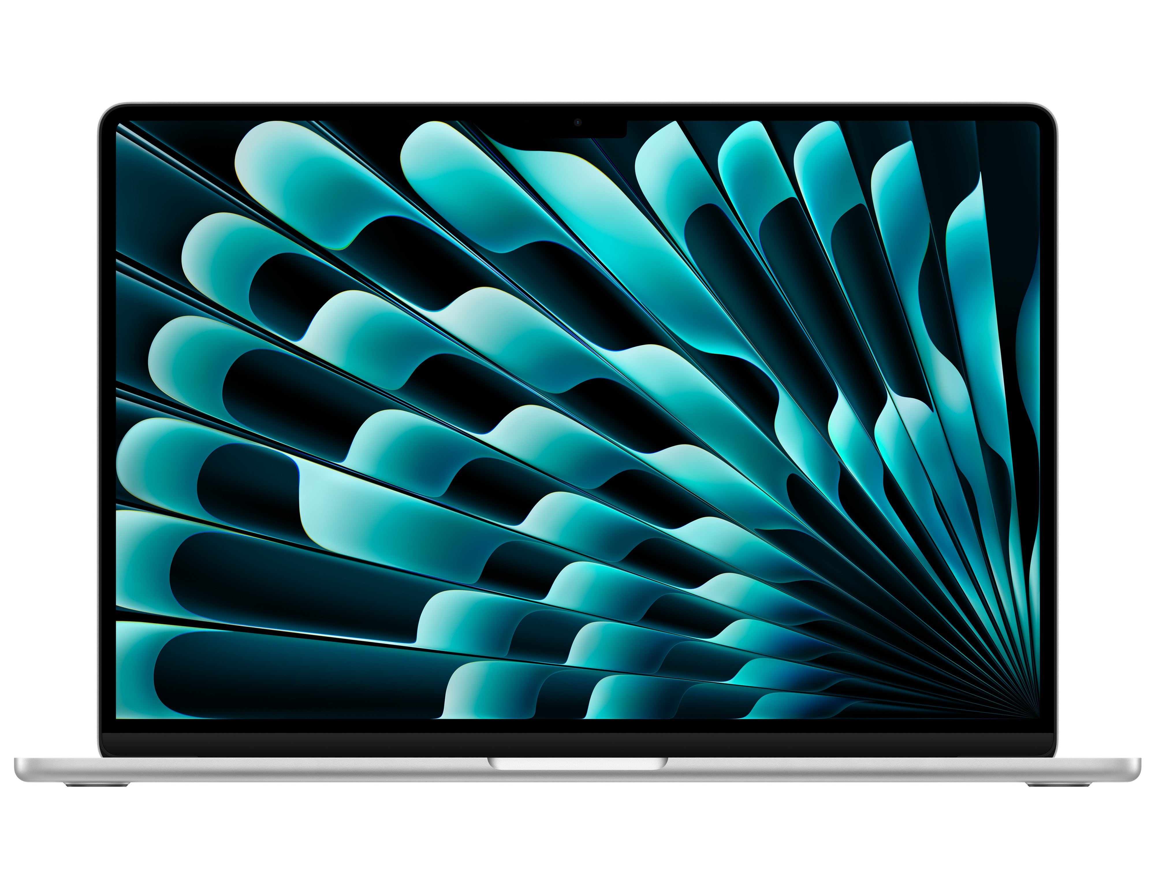 آبل ماك بوك إير 15 بوصة (2025) – بشريحة M4، ذاكرة موحدة 16 جيجابايت، سعة 256 جيجابايت SSD | فضي