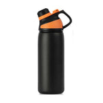 Asli Global 600ml Stainless Steel Metal Canteen for Travel Water Bottle