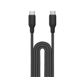 كيبل شحن Momax DC25D 1-Link Flow CC بقوة 100 واط USB-C إلى USB-C بطول 2 متر | أسود