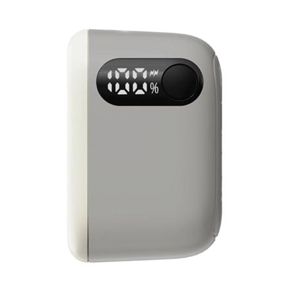 Momax 1-Power Mini 5000mAh Bulit- in foldable lightning Battery pack | White