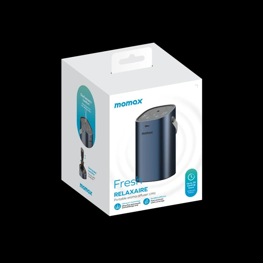 Momax Relaxaire Portable Aroma Diffuser Grey | CR9E