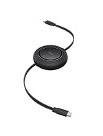 Baseus Free2Pull Mini Retractable Cable USB-C to USB-C 100W 1.5m | Cluster Black