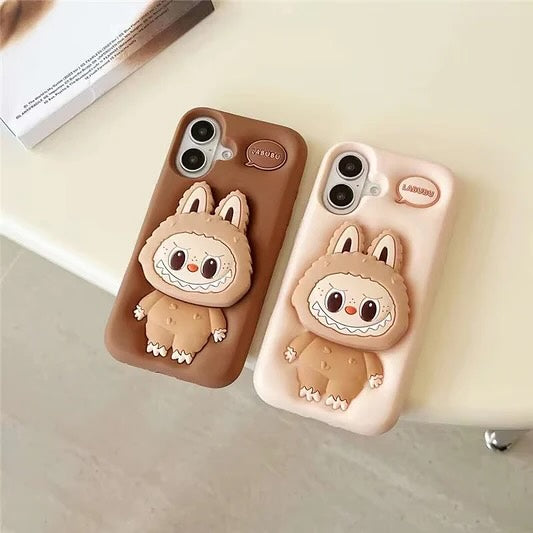 Cute Face Doll Case for iPhone 16 Plus | Mixed Colors