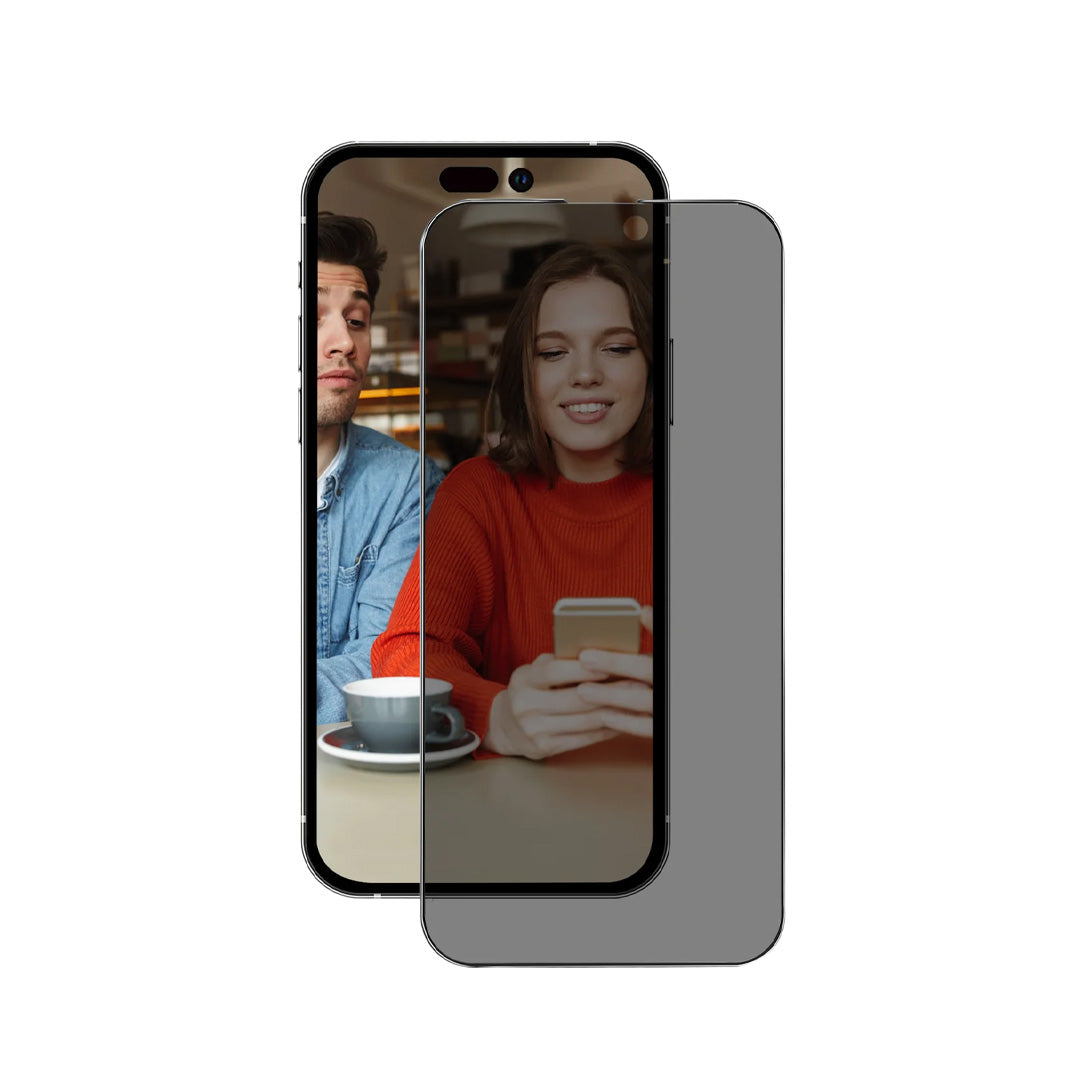 زجاج حماية Anank 2.5D مقوى 5X بزاوية خصوصية 180° لهاتف iPhone 17 Pro (مقاس 6.3 بوصة)