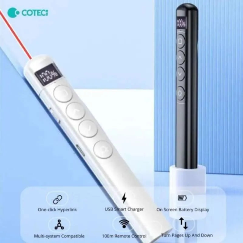 Coteci Digital Screen Laser Pen Usb Model Black