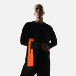 Phone Pocket with Strap – Stretch Knit Wearable iPhone Holder 40 cm | Mandarin