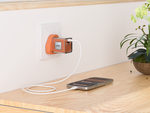 شاحن aslitec VoltiqueGaN بقدرة 35 واط – شاحن GaN فاخر بمنفذي USB-A و USB-C