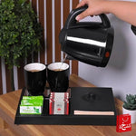 Sumo Hotel Kettle Set 1.2L With 2 Ceramic Cups 1350w