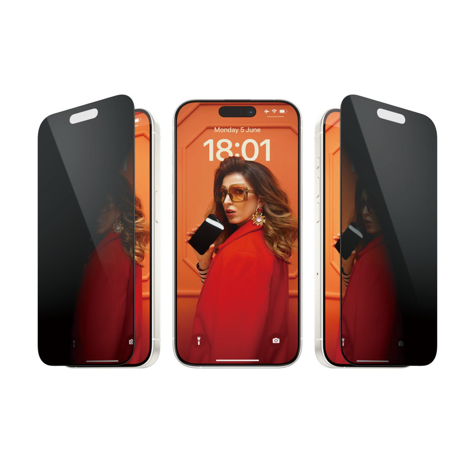Panzer iPhone 15 Pro Glass Full Privacy Screen