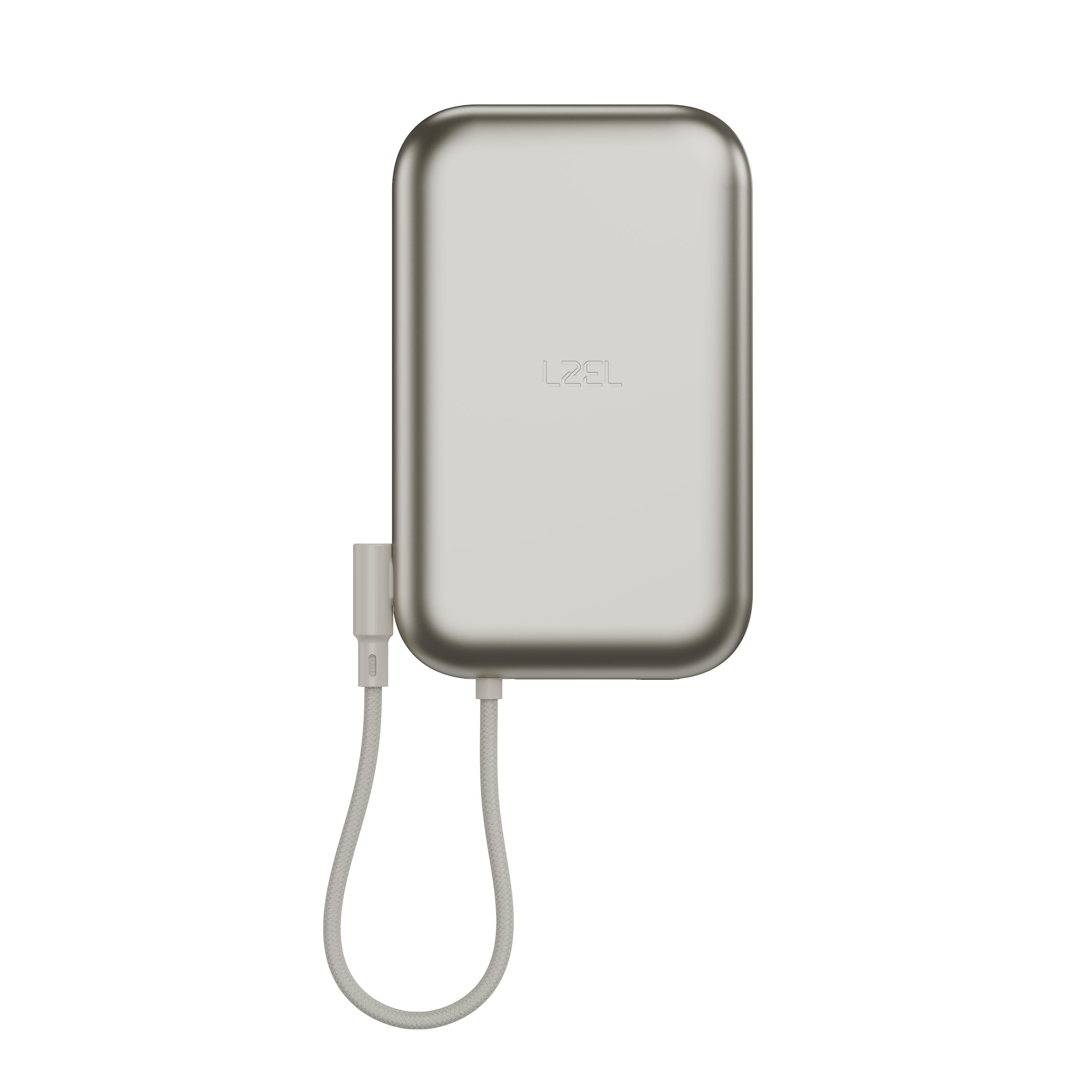 LZEL ZENOFLEX FLOW20 Wireless Charging Power Bank 10000mAh | 20W PD Fast Charging | Dual USB-C | 15W Max Wireless Charging | Gray