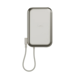 LZEL ZENOFLEX FLOW20 Wireless Charging Power Bank 10000mAh | 20W PD Fast Charging | Dual USB-C | 15W Max Wireless Charging