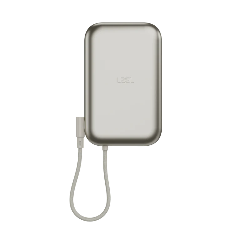 LZEL ZENOFLEX FLOW20 Wireless Charging Power Bank 10000mAh | 20W PD Fast Charging | Dual USB-C | 15W Max Wireless Charging