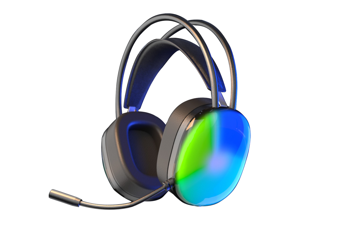 سماعة رأس سلكية Asli Global EvoX G5 عالية الجودة Over-Ear | أسود