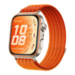 HUAWEI Watch Fit 5 Pro + Bundle Offer | Gradient Orange Nylon Strap