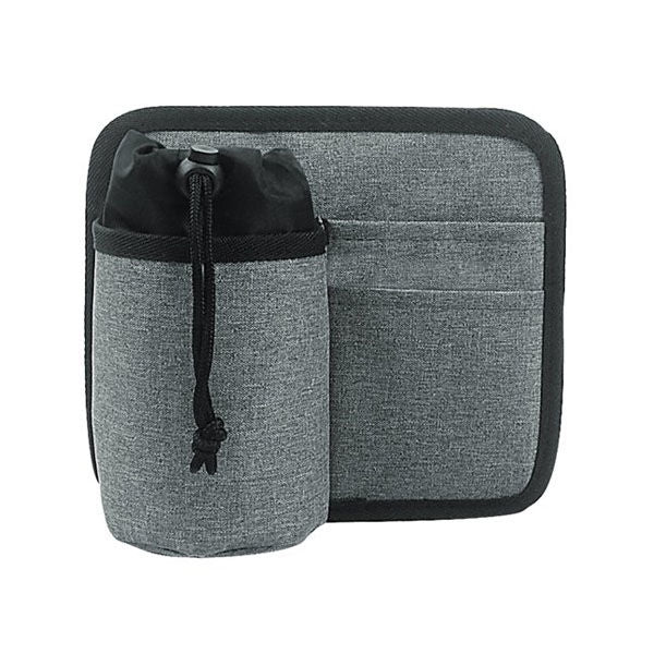 Practical Storage Bag Individual Gird Anti-wear Fabric Bottle Storage Bag for Travel (6004)