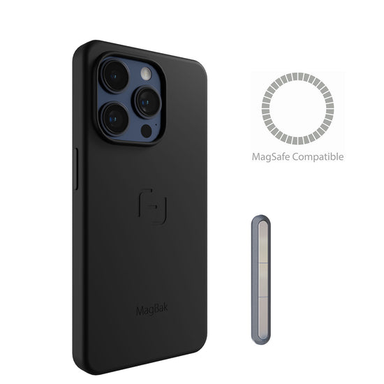 MagBak iPhone 15 Pro Protective Cover | Black