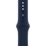 Apple Watch Series 6 GPS + Cellular, 44mm Blue Aluminium Case with Deep Navy Sport Band - Regular
