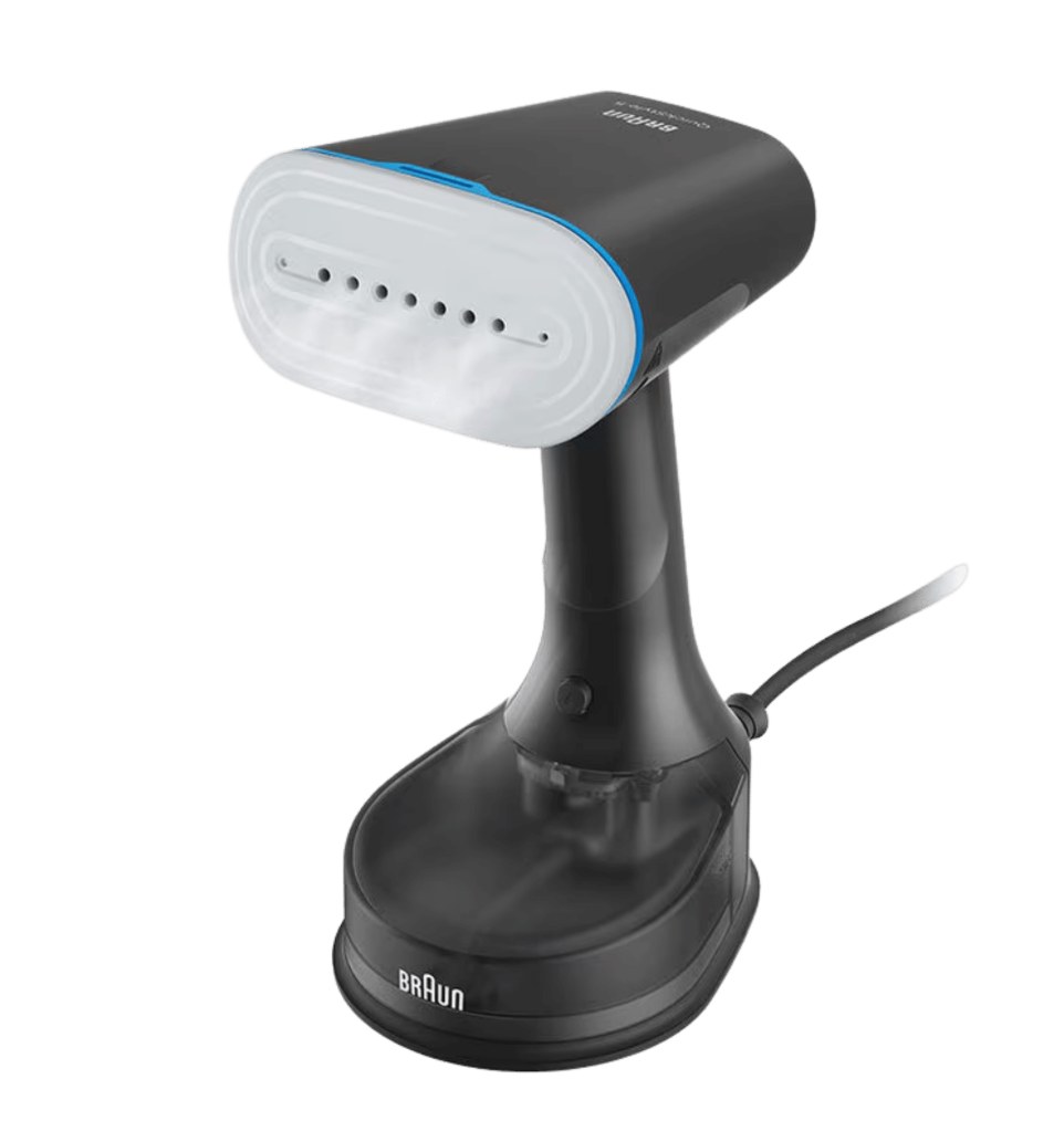 مكواة البخار المحمولة QuickStyle 5 من Braun بقوة 1200 واط | خزان مياه 150 مل | أسود