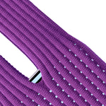 Phone Pocket with Strap – Stretch Knit Wearable iPhone Holder 40 cm | Purple