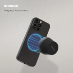 Momax Vibe GO Magnetic Wireless Speaker 2-IN-1 | Black