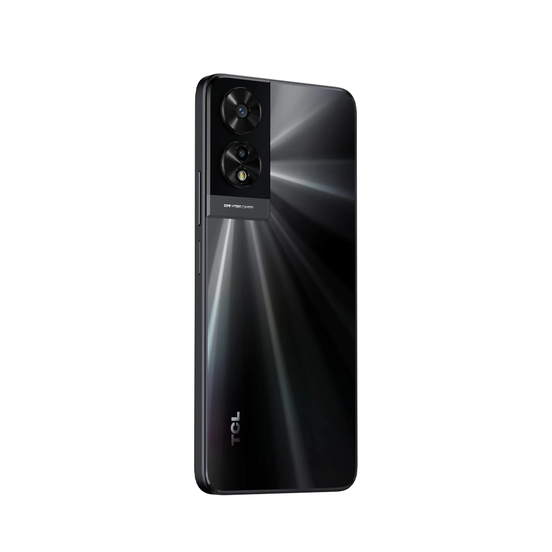 هاتف TCL 505 | شاشة 6.75 بوصة HD+ NXTVISION 90Hz – 128GB – 4+4GB RAM – بطارية 5,010mAh | رمادي