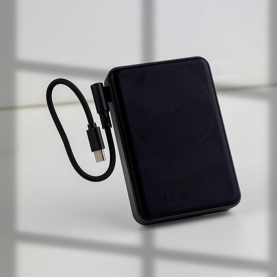 LZEL ZenoFlex MaxCharge 10000mAh Wireless Charging Power Bank – 20W Wired Output / 18W Input (15W Wireless)