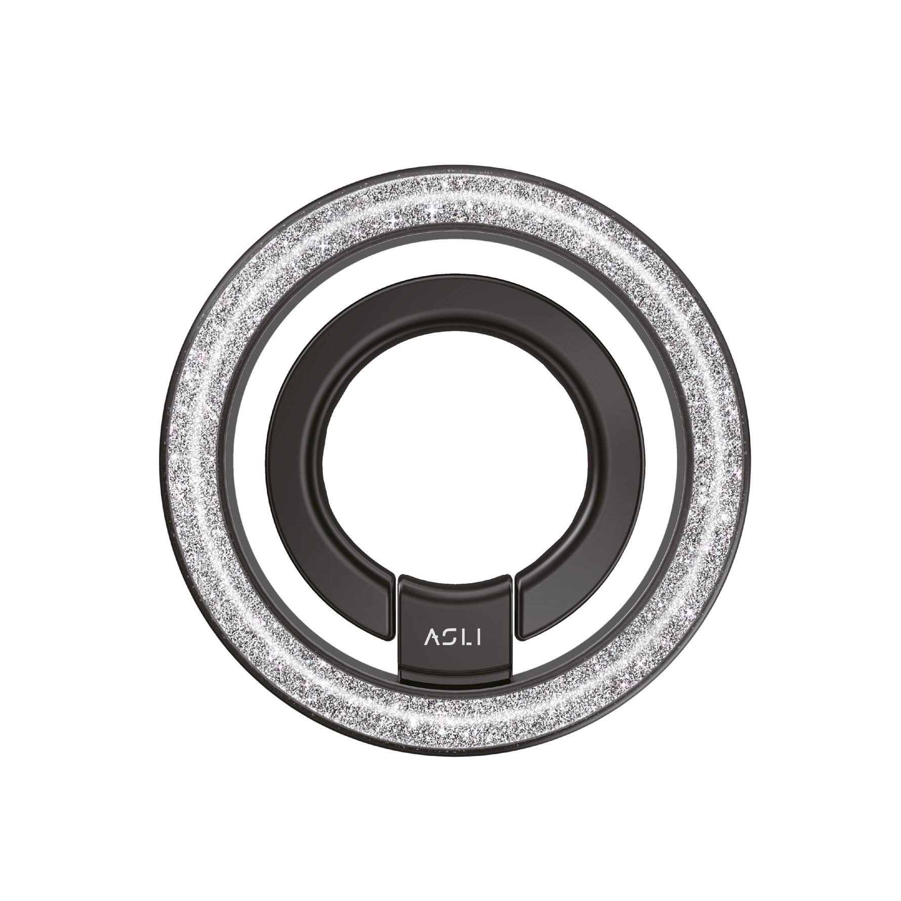 Asli Magnaring Flex Magnetic Phone Holder Ring Stand Twinkle |Black