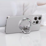 Asli Magnaring Flex Magnetic Phone Holder Ring Stand Shining |White/Silver