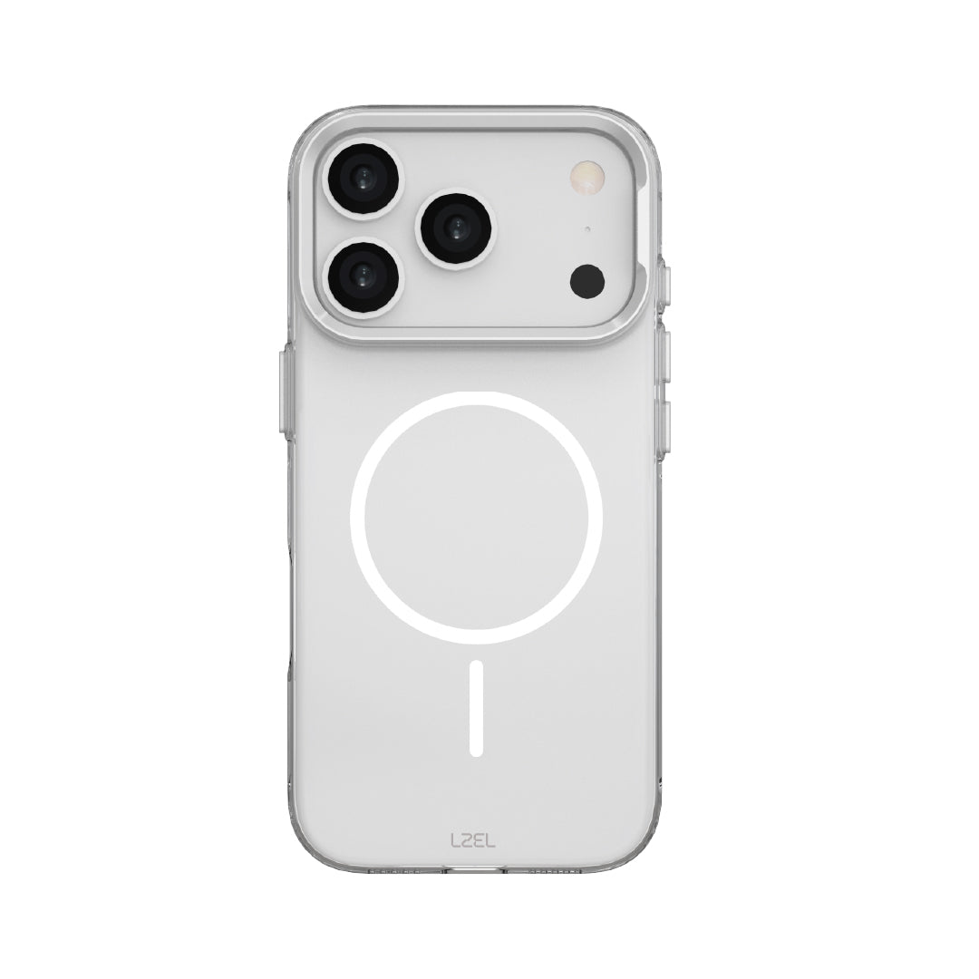LZEL Magkryden Slim Case for iPhone 17 Pro | Crystal Clear