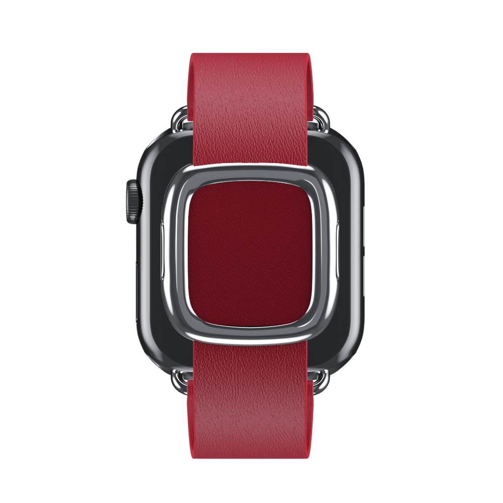 Coteetcl 44/45MM For Watch Leather - Ruby Red (WH5201-RD)