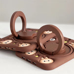 كڤر حماية Labubu لجهاز iPad 10th الجيل العاشر مصنوع من السيليكون المرن