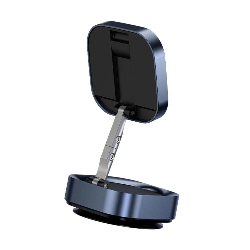 Automobile Holder Vacuum Suction Magnetic Charger Stand | Silver
