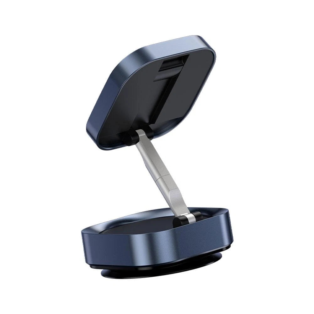 Automobile Holder Vacuum Suction Magnetic Charger Stand | Silver