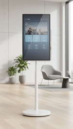 شاشة ذكية محمولة من LZEL بقياس 32" بدقة FHD | نظام أندرويد 13، بطارية 10000mAh، واي فاي مزدوج، دعم 4G