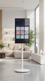 شاشة ذكية محمولة من LZEL بقياس 32" بدقة FHD | نظام أندرويد 13، بطارية 10000mAh، واي فاي مزدوج، دعم 4G