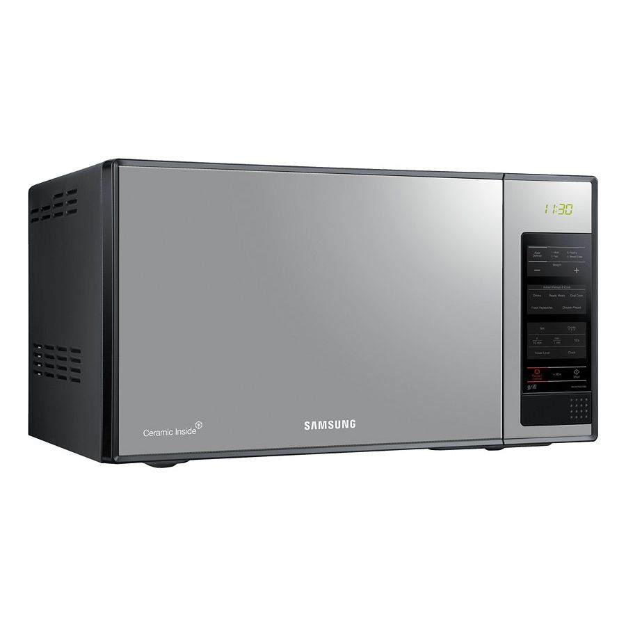 فرن ميكروويف Solo / Mwo بسعة 40 لتر بقوة 1000 واط من Samsung | فضي