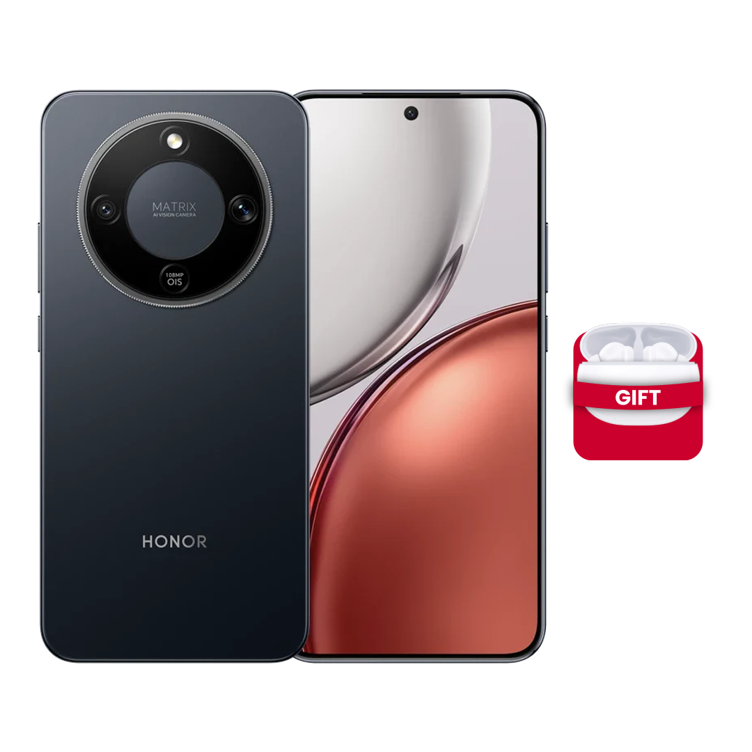 HONOR X9D - 256GB - 12GB RAM with Free Gifts (Honor Earbuds X7I + VIP Service) | Midnight Black